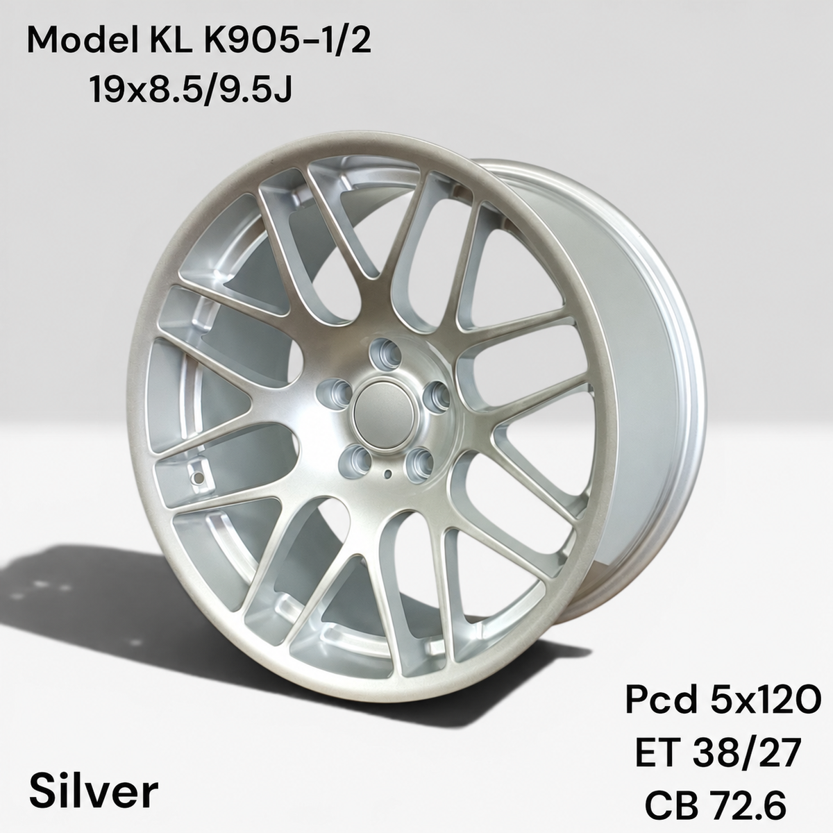 19” AS-CSL SILVER 5/120