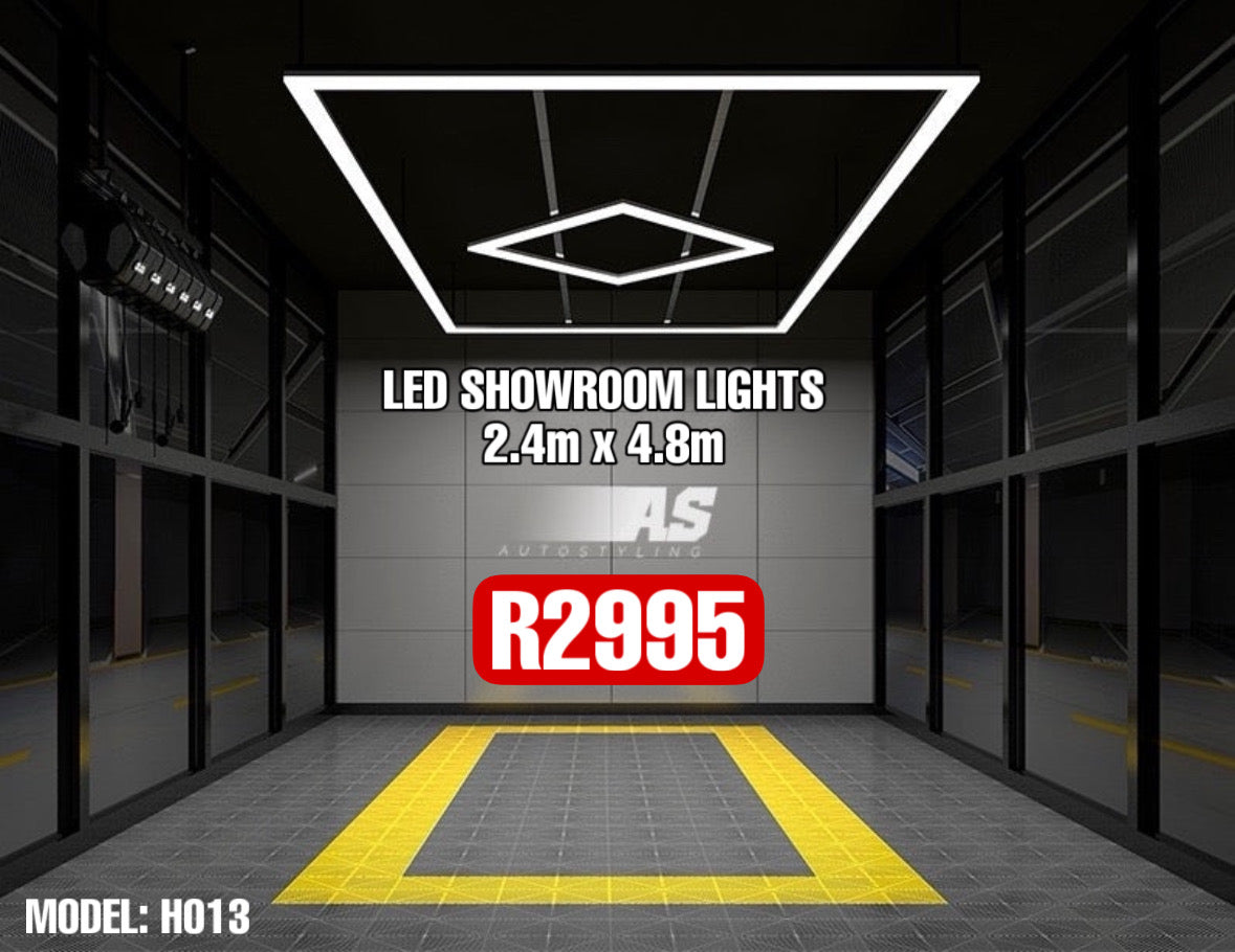 Designer Hexagon /arrow led lights 4.8m x2.4m - Autostyling Klerksdorp