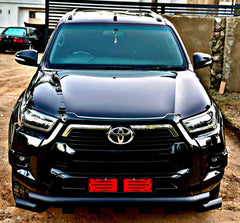 TOYOTA HILUX 2016+ BUMPER GUARD / NUDGE BAR / STYLING BAR BLACK