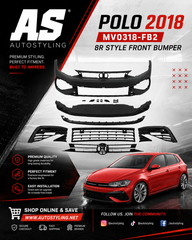 Polo 8 2018+ bumper GOLF MK8R look CONVERSION BUMPER - Autostyling Klerksdorp