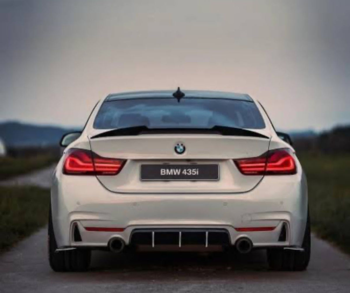 F32 2dr M4 style boot spoiler