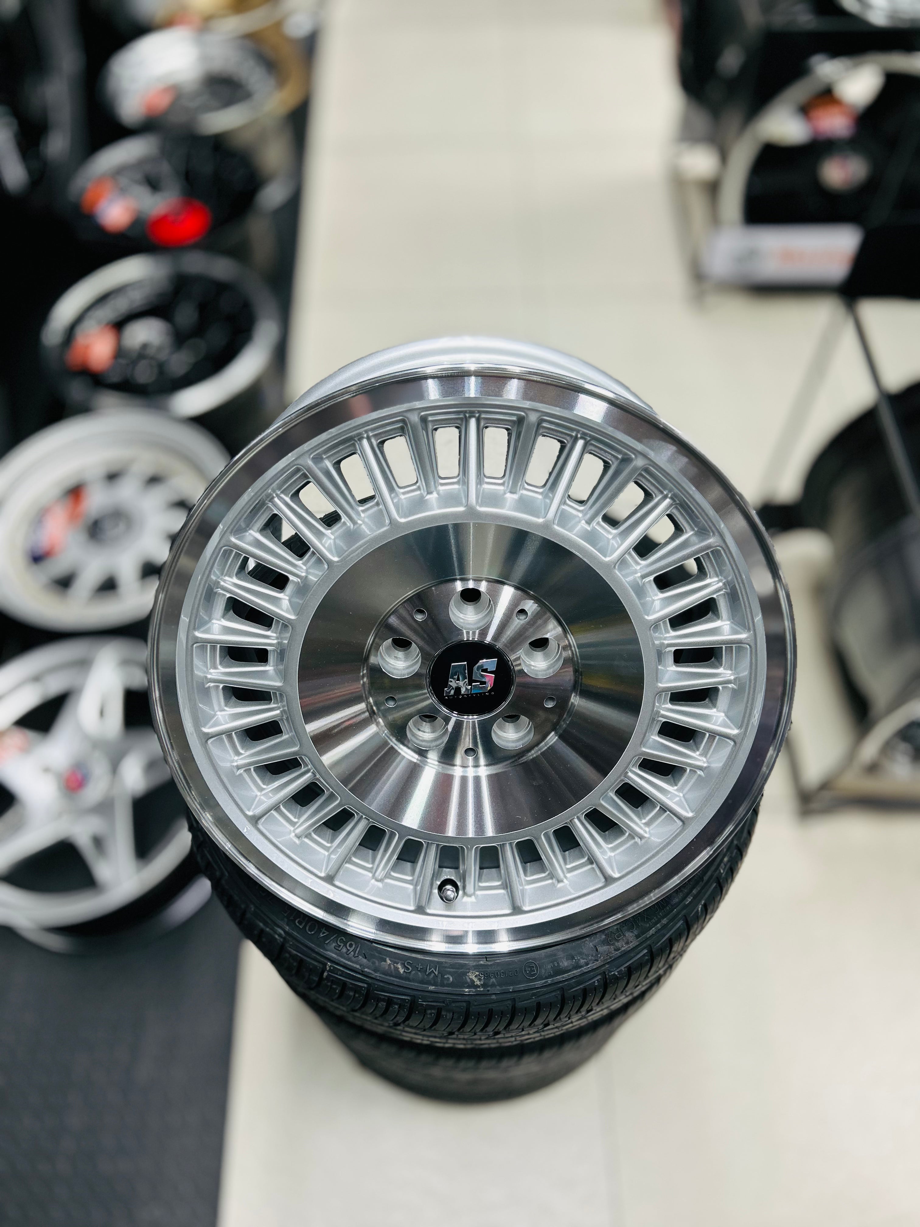 15” AS- PANAKI 4x100 or 5x100 pcd wheels