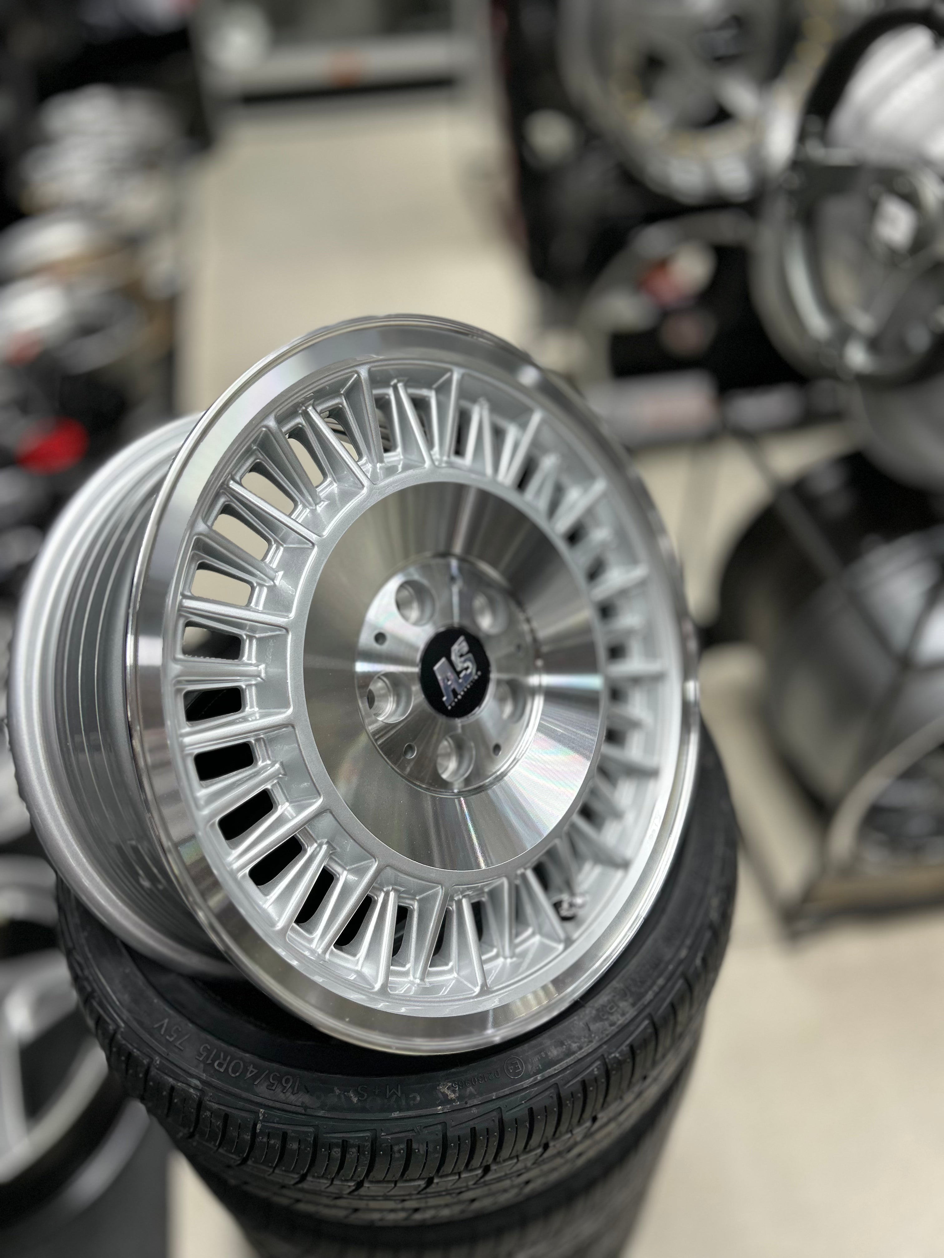 15” AS- PANAKI 4x100 or 5x100 pcd wheels