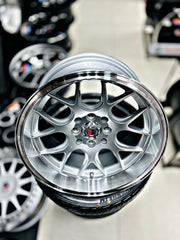 15” AS- 7695  4/100 4/114 silver wheels