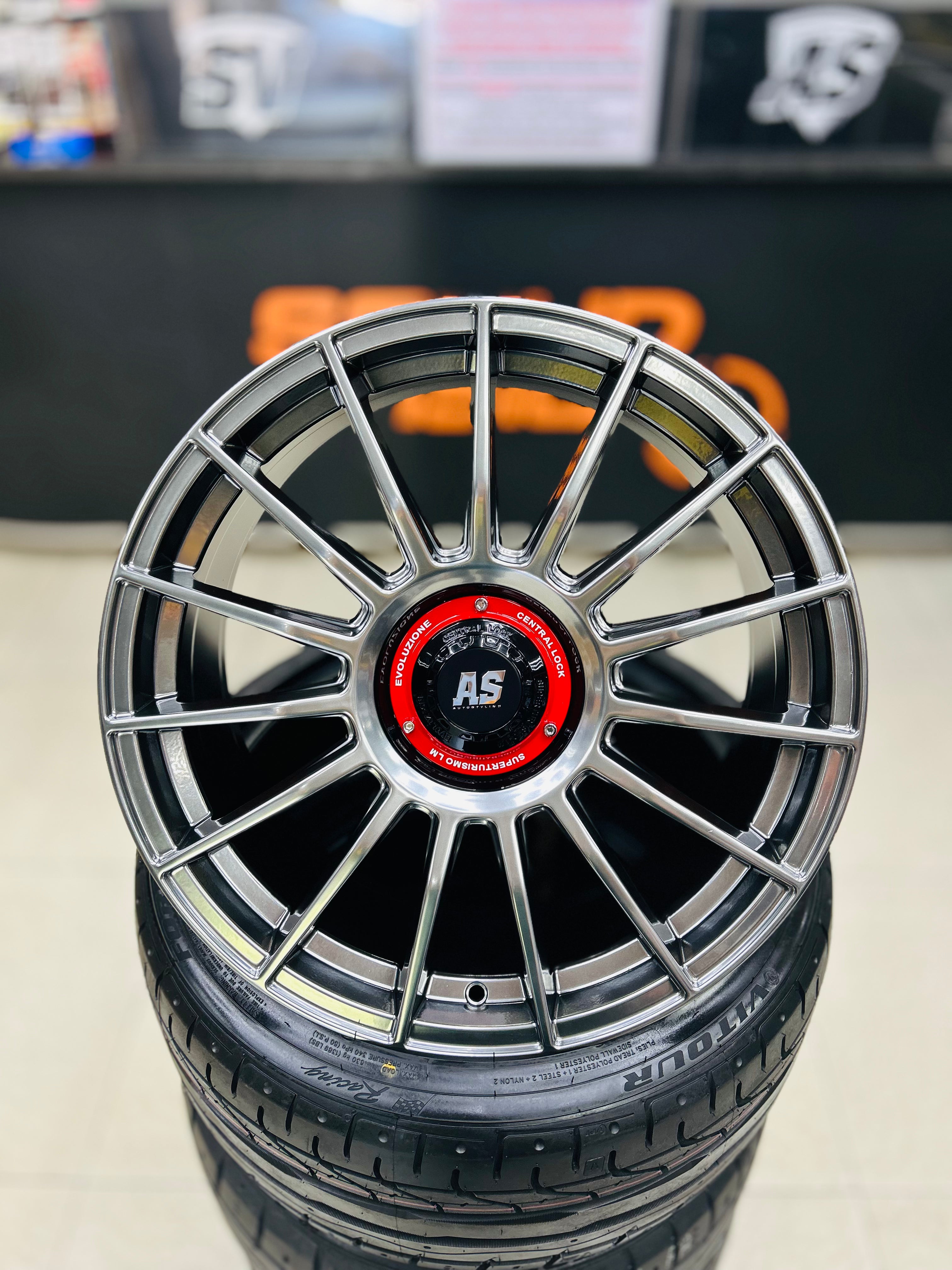 19” AS-SUPERTURISMO 5/112 & 5/100 multi pcd GUNMETAL – Autostyling ...
