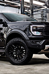 20” CONCAVO 06 GLOSS BLACK  BAKKIE RIMS 6/139 PCD