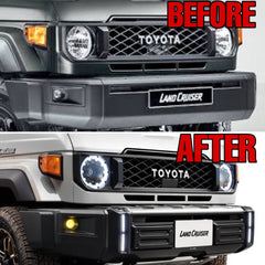 Toyota Land Cruiser 79 Series 2024 LED Aussie style Replacement Headlights