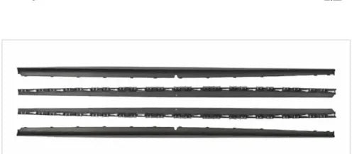 VW POLO 6c GTI STYLE PLASTIC SIDE SKIRTS FOR ALL POLO 6 MODELS