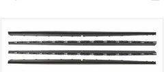 VW POLO 6c GTI STYLE PLASTIC SIDE SKIRTS FOR ALL POLO 6 MODELS