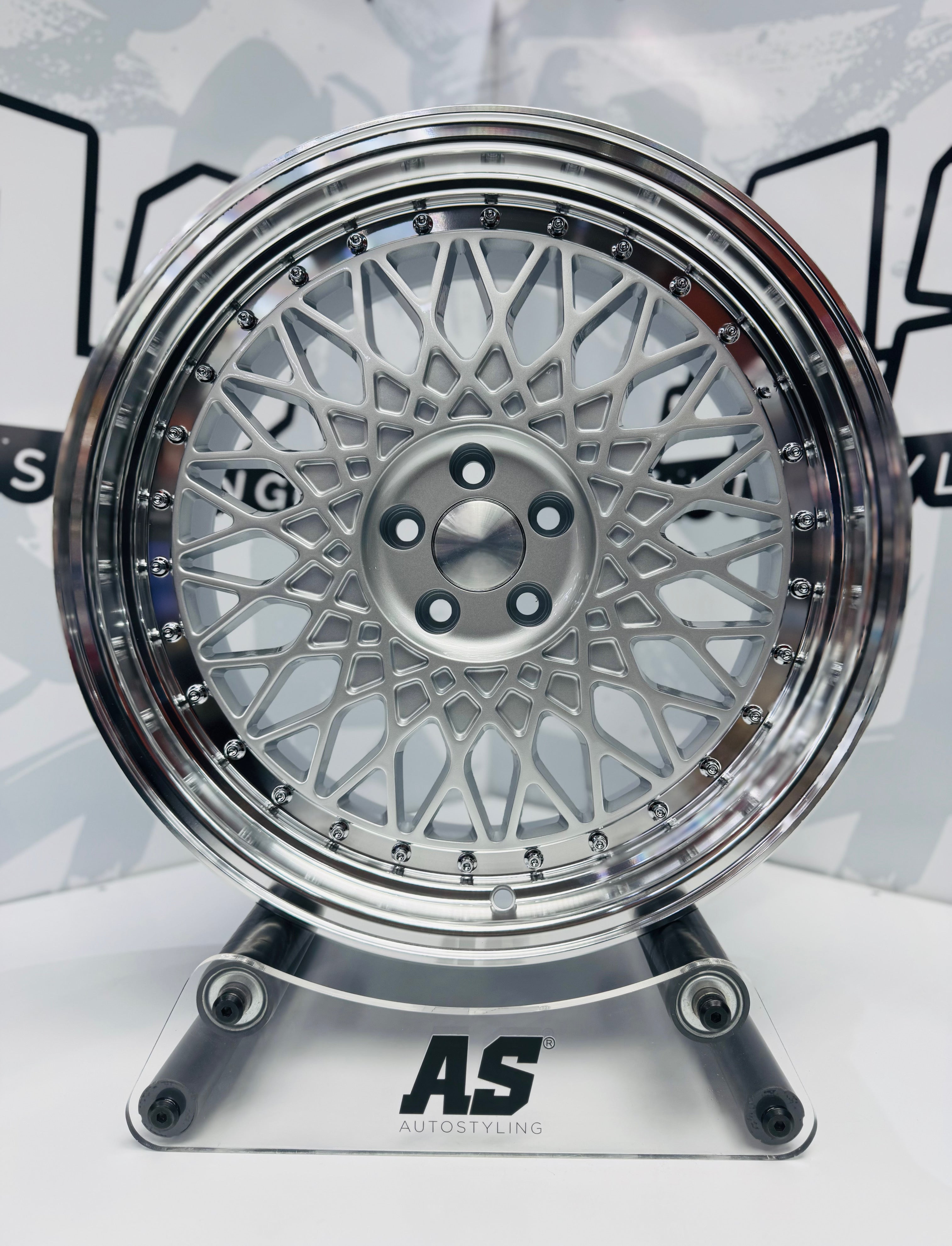 18” AS- HRE 5/100  WHEELS SILVER