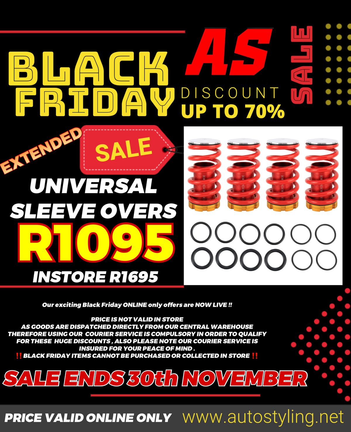 UNIVERSAL SLEEVE OVERS