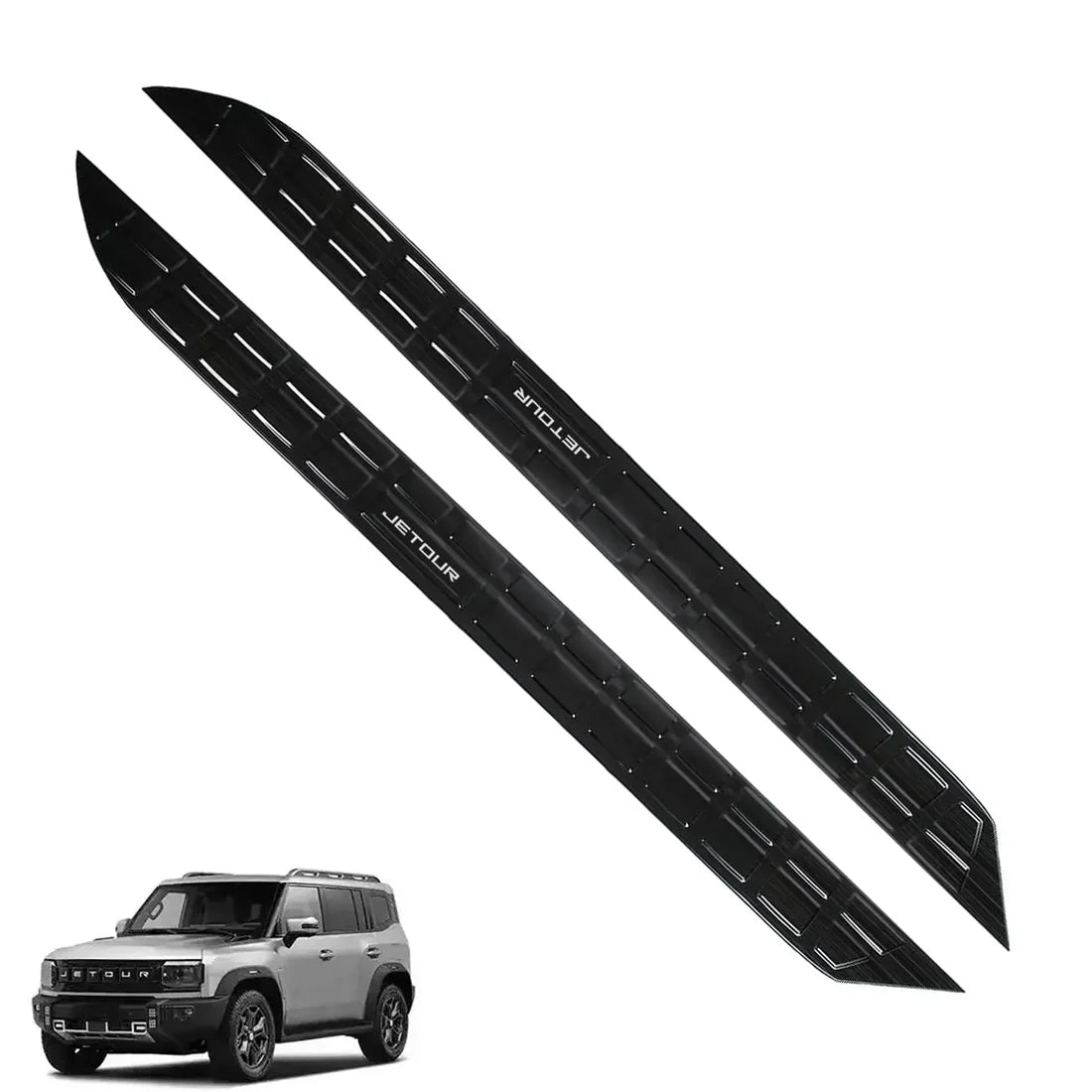 Jetour T2 (25-On) stick on side step cover - Autostyling Klerksdorp