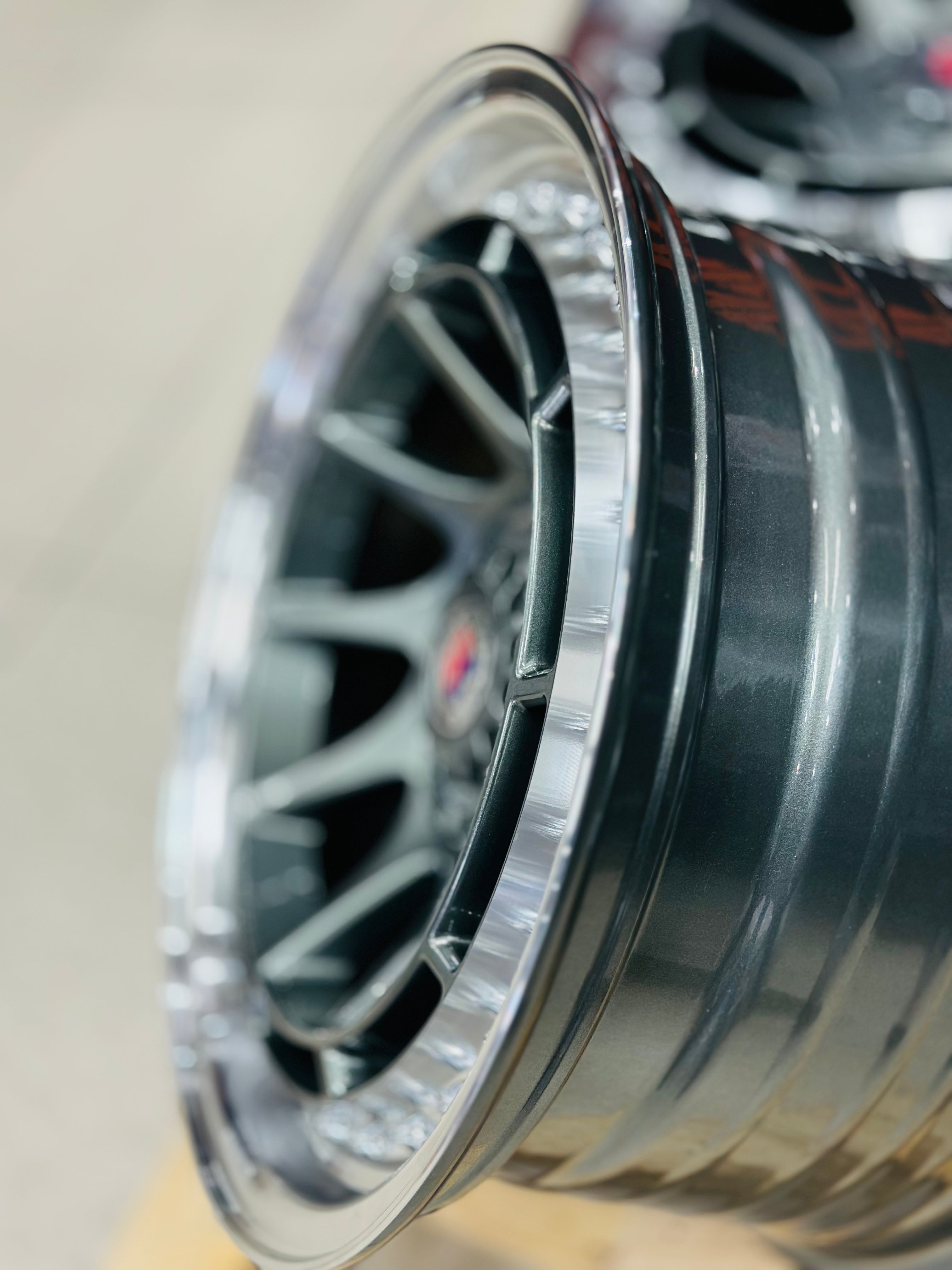 15” AS-7574 GUNMETAL 4/100 4/108 wheels