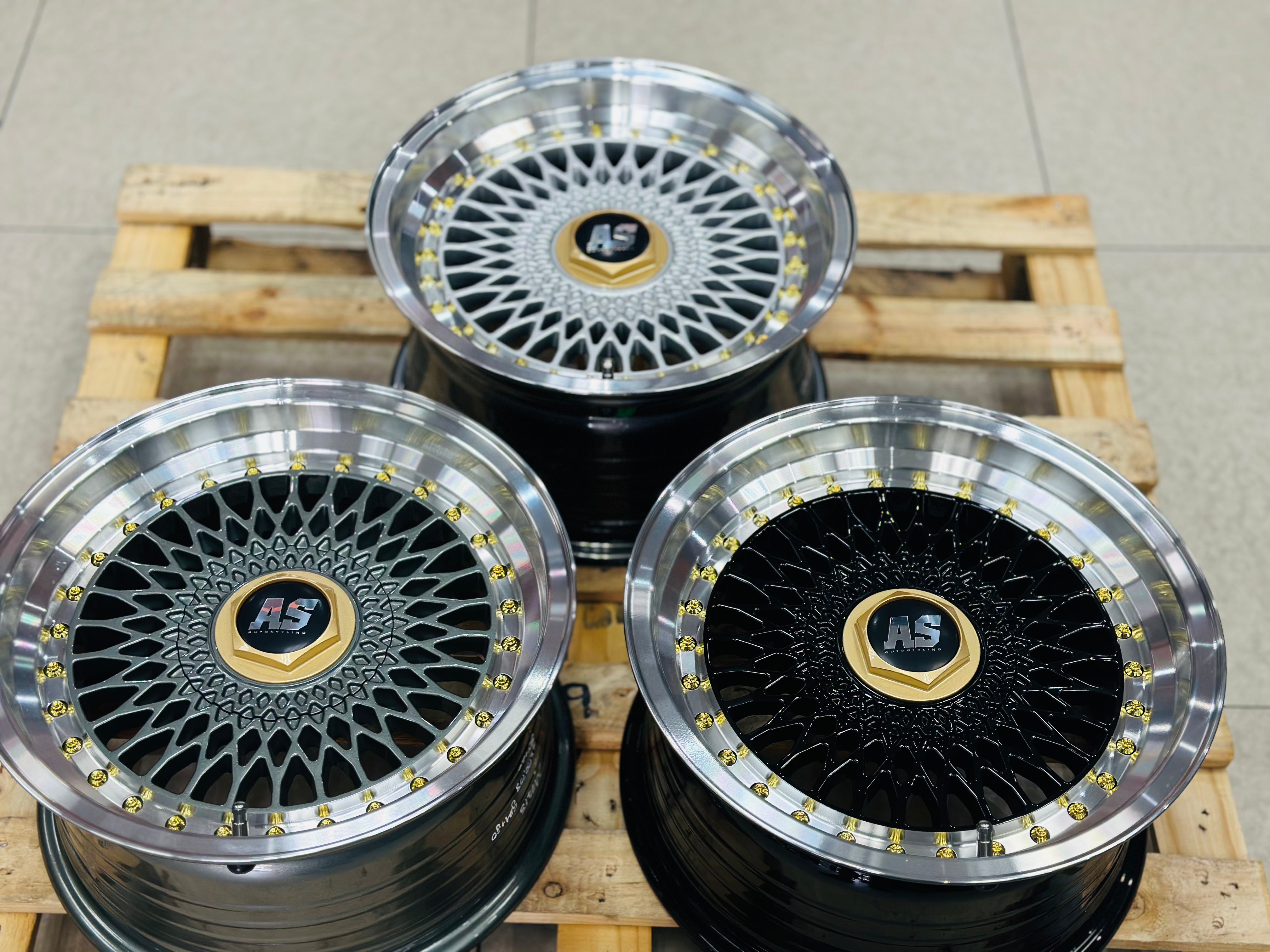 15” AS SUPER MESH WHEELS