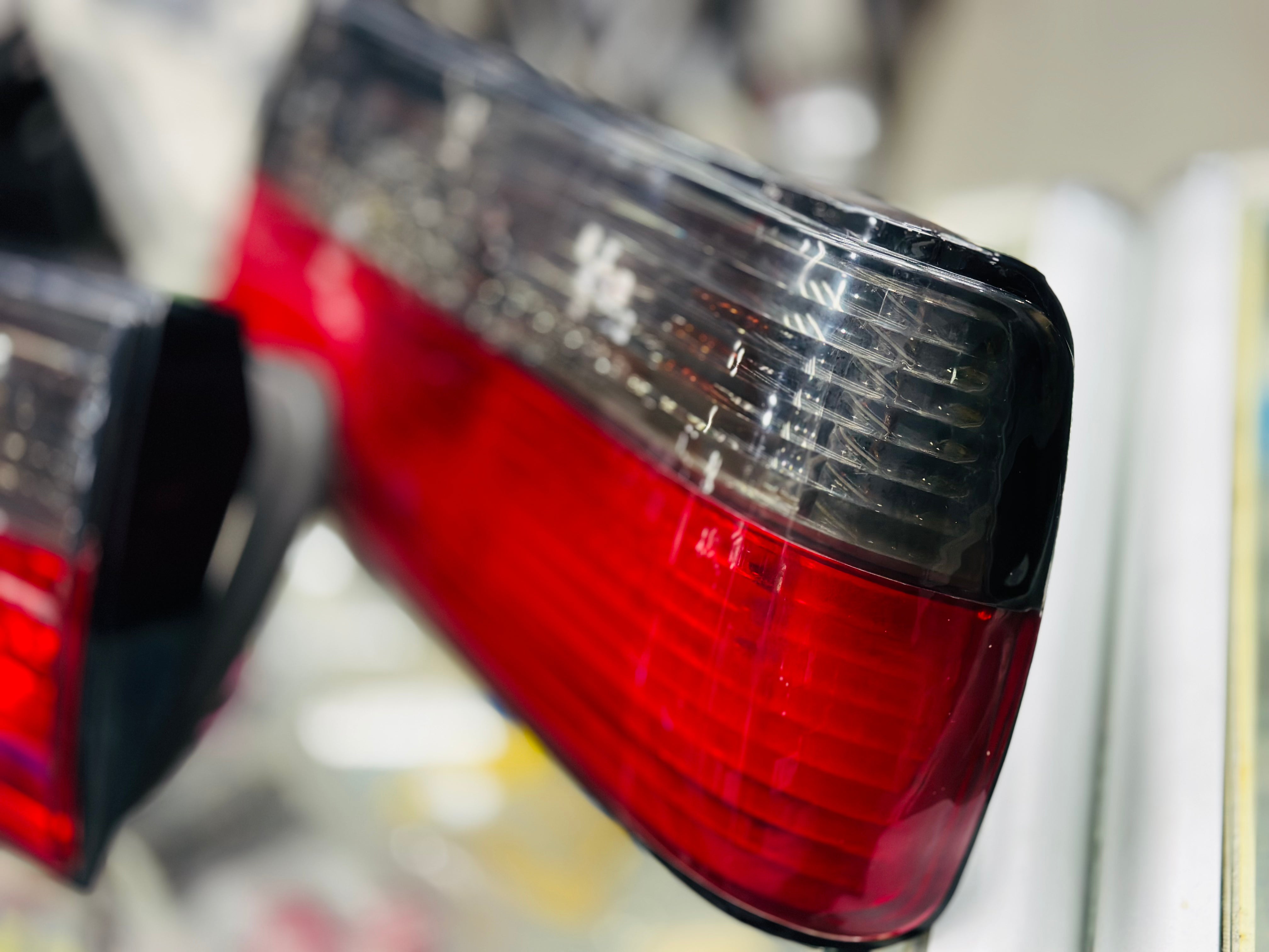 BMW E30 USED SMOKED RED CRYSTAL TAILLIGHTS