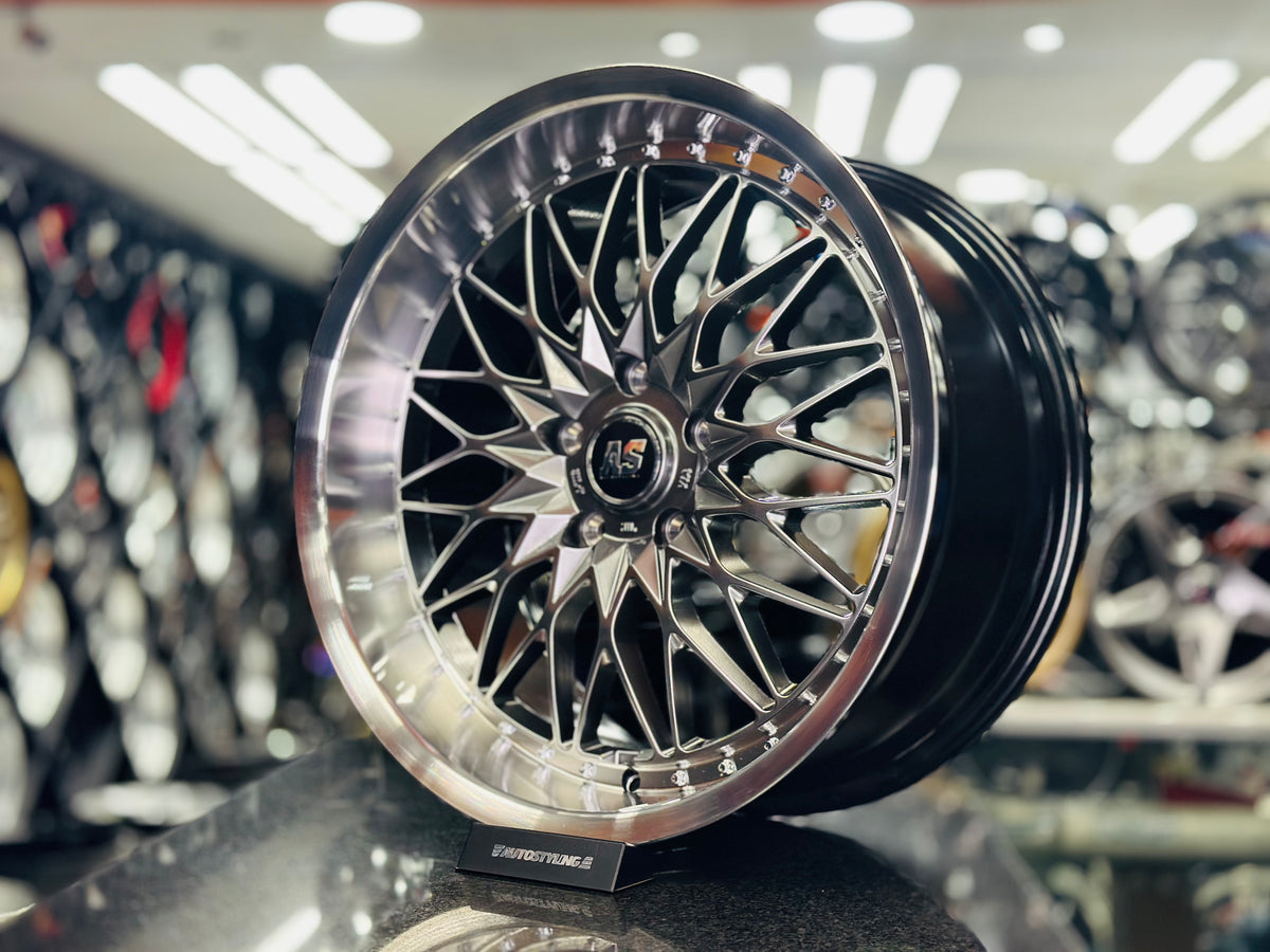 17" AS- VS 5/100 GUNMETAL WHEELS