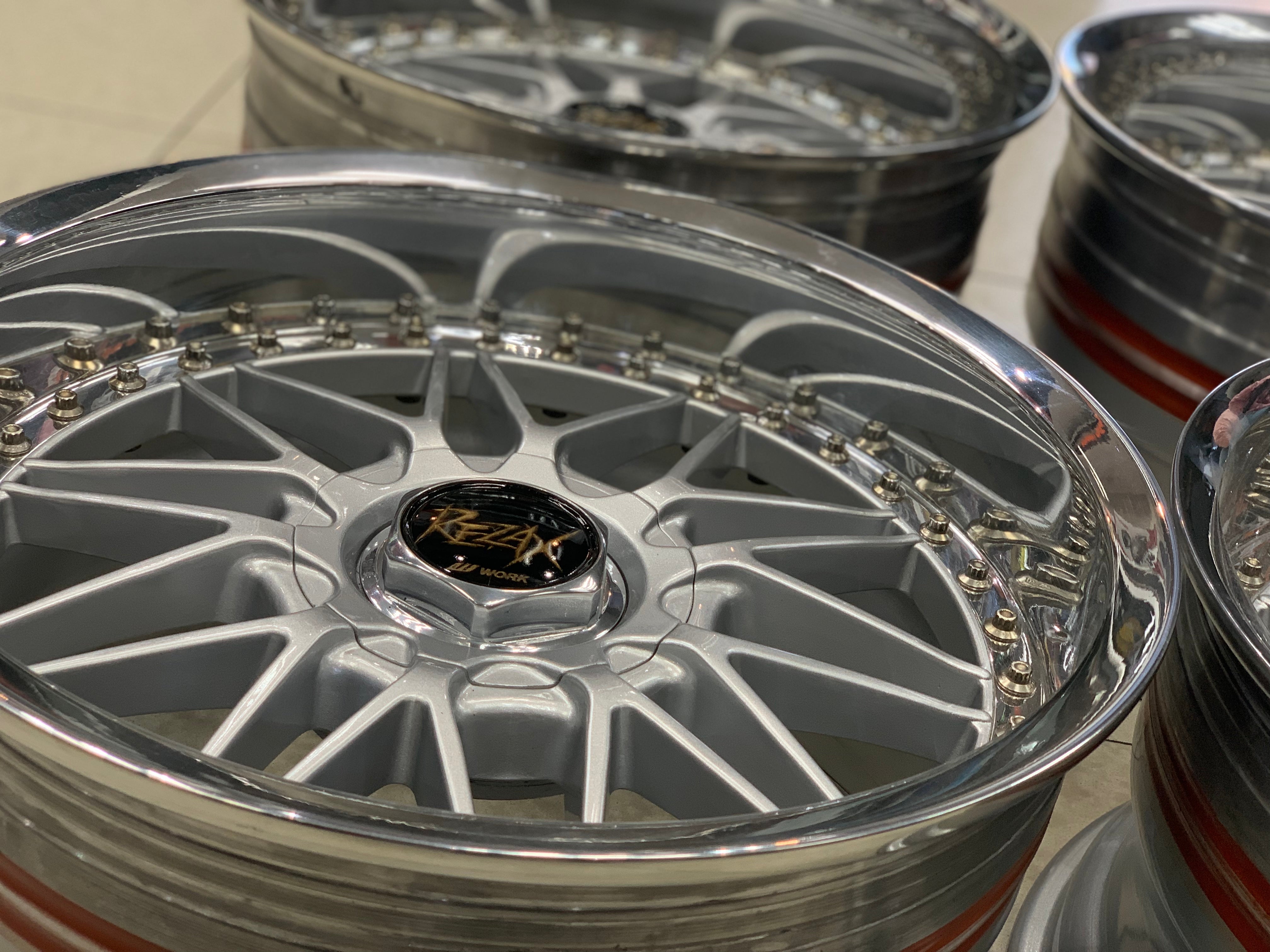 Splt Rims 17” 3pce SPLIT REZAX WORK WHEELS USED – Autostyling Klerksdorp
