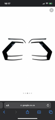 MK7.5  TAIL LIGHT TRIMS RAZOR GLOSS BLACK