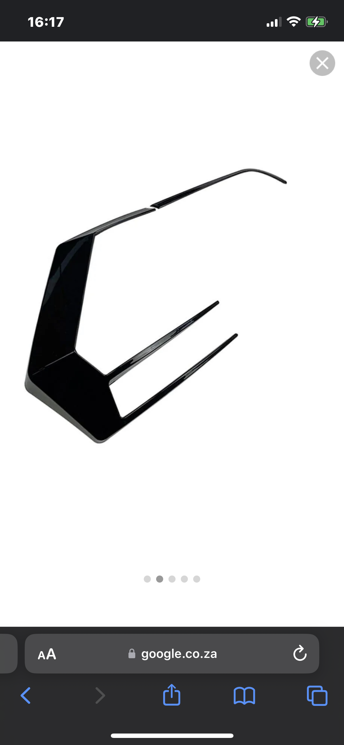 MK7.5  TAIL LIGHT TRIMS RAZOR GLOSS BLACK