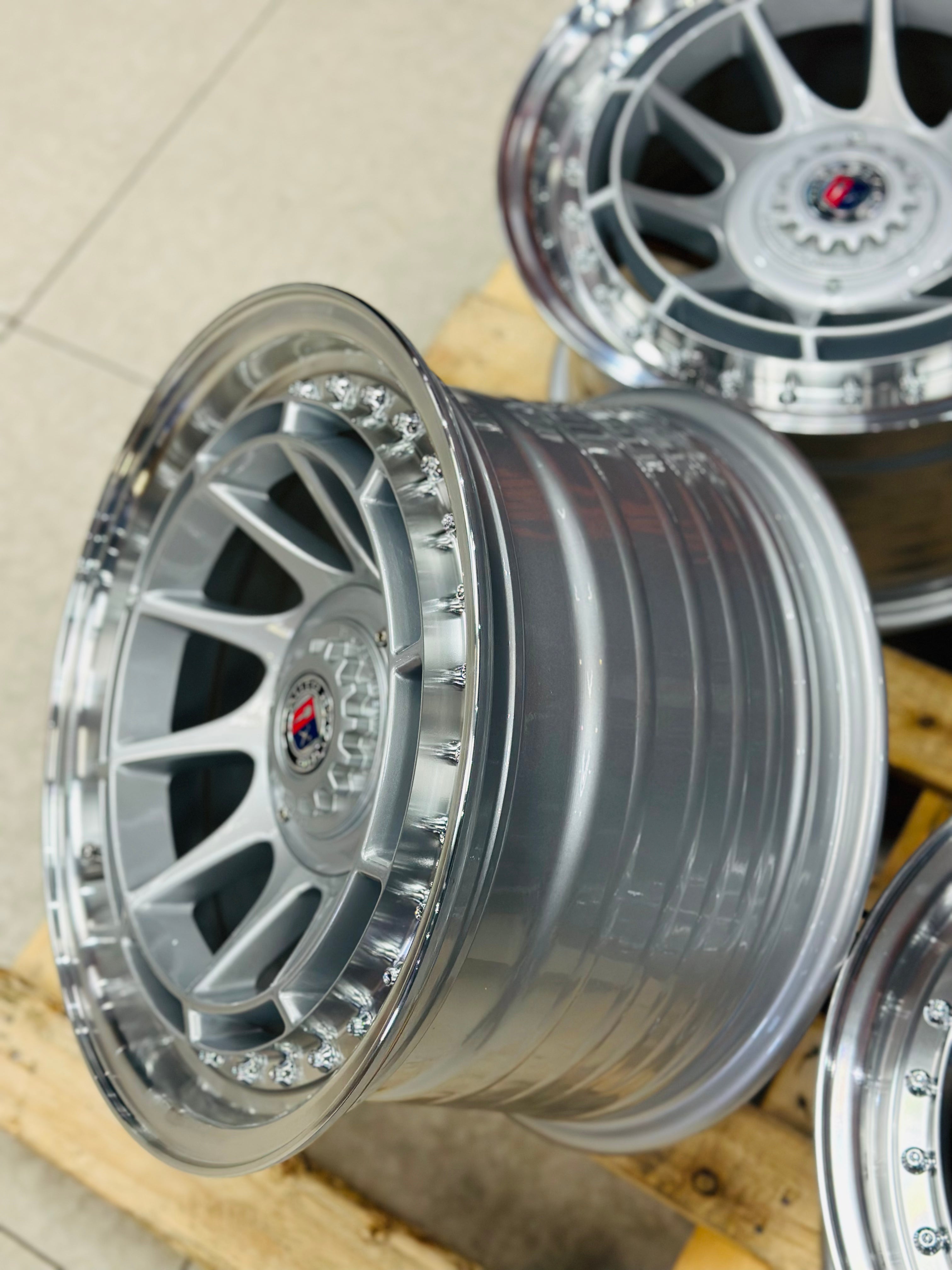 15” AS-7573 SILVER  4/100 4/108 wheels