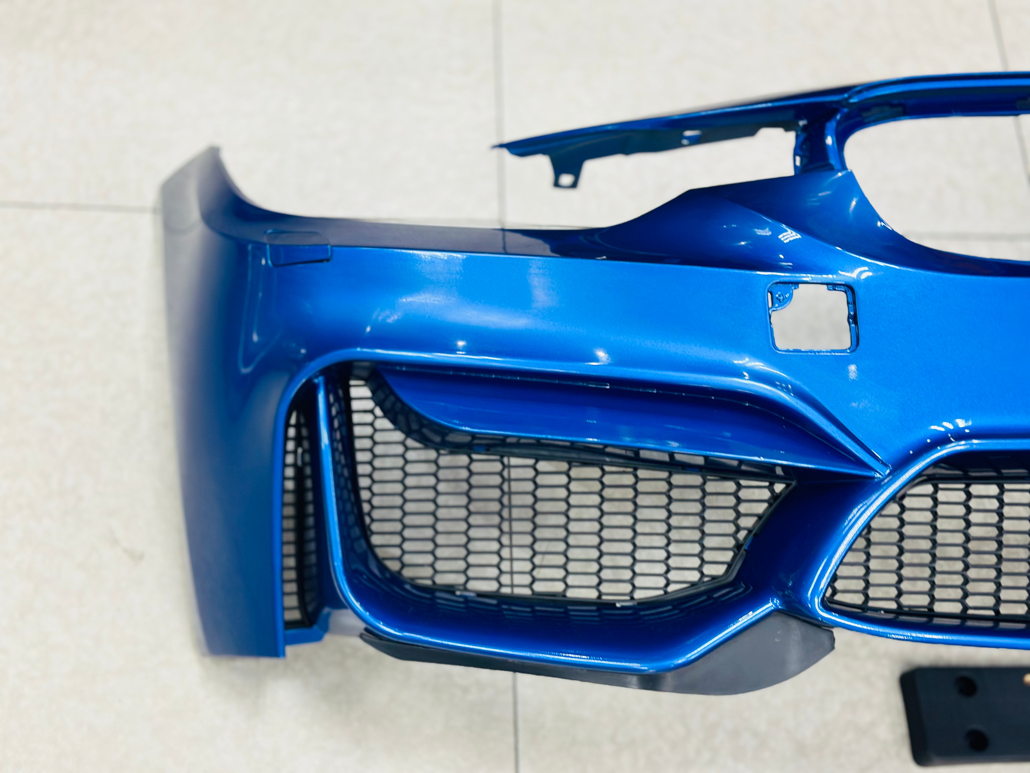 BMW F30 TO M3 UPGRADE BUMPER ( BLUE )