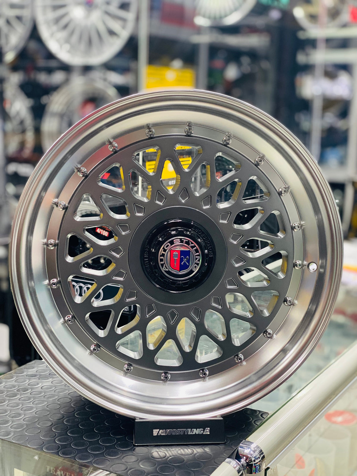 17'' AS-P/MESH 5/112 & 5/120 pcd GUNMETAL