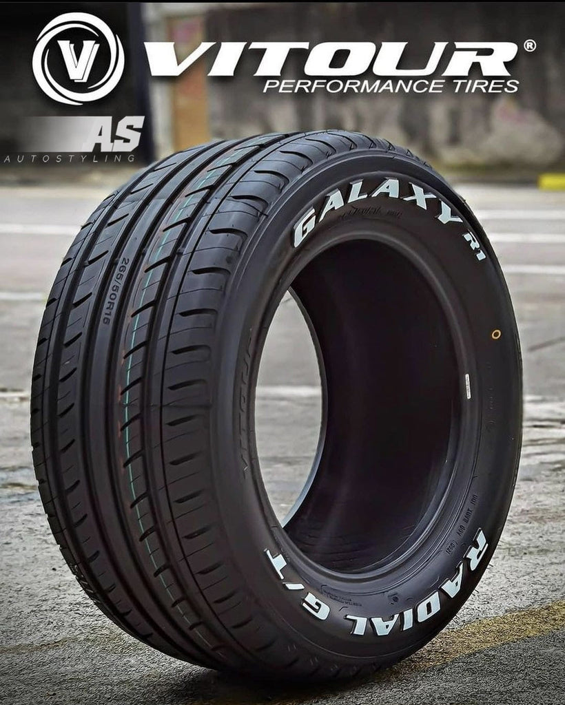 295/50/15 Vitour galaxy r1 white letters – Autostyling Klerksdorp