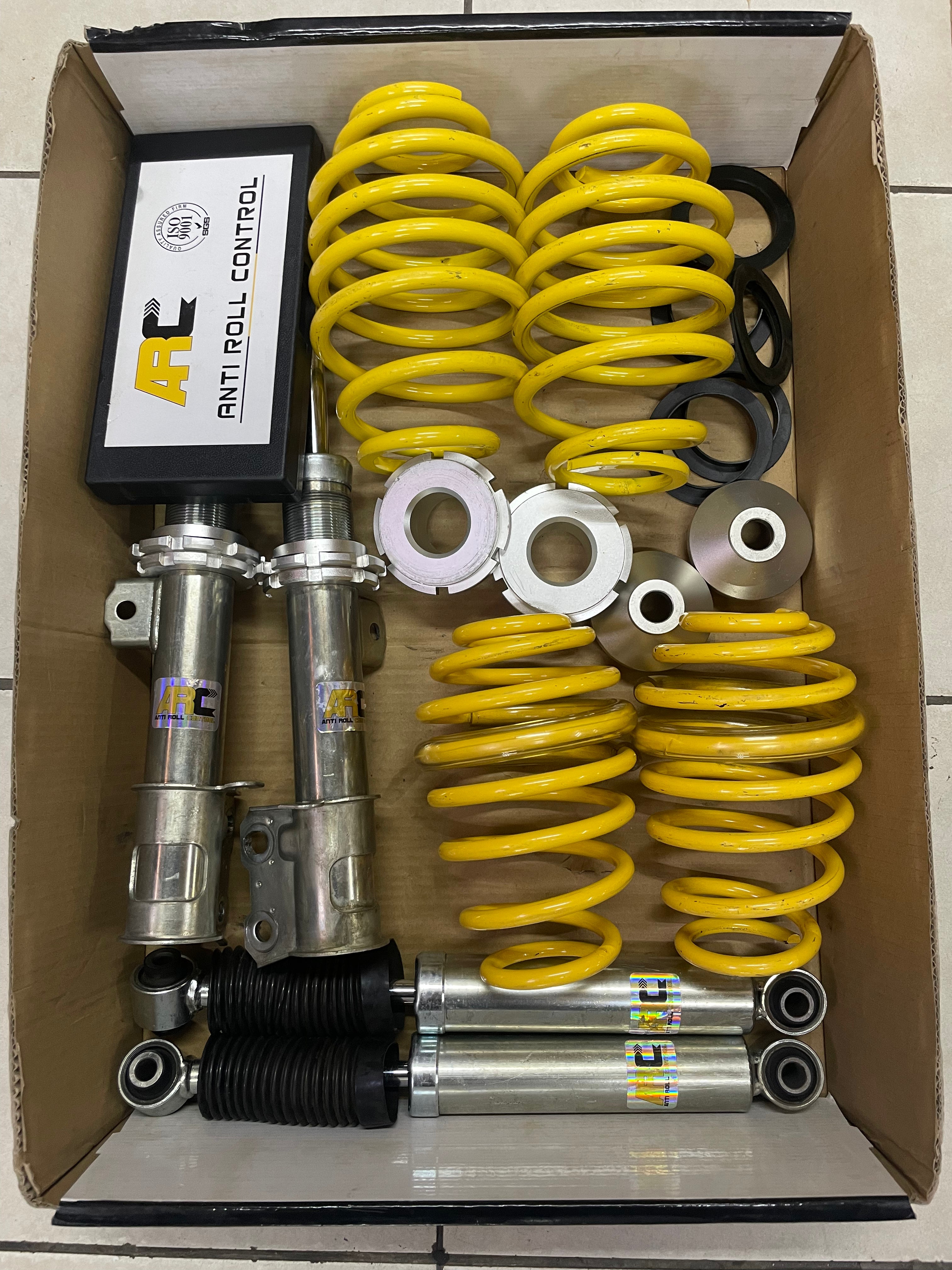 ARC COILOVERS FOR CORSA/CHEV UTILITY BAKKIE PREOWNED COILOVERS ...