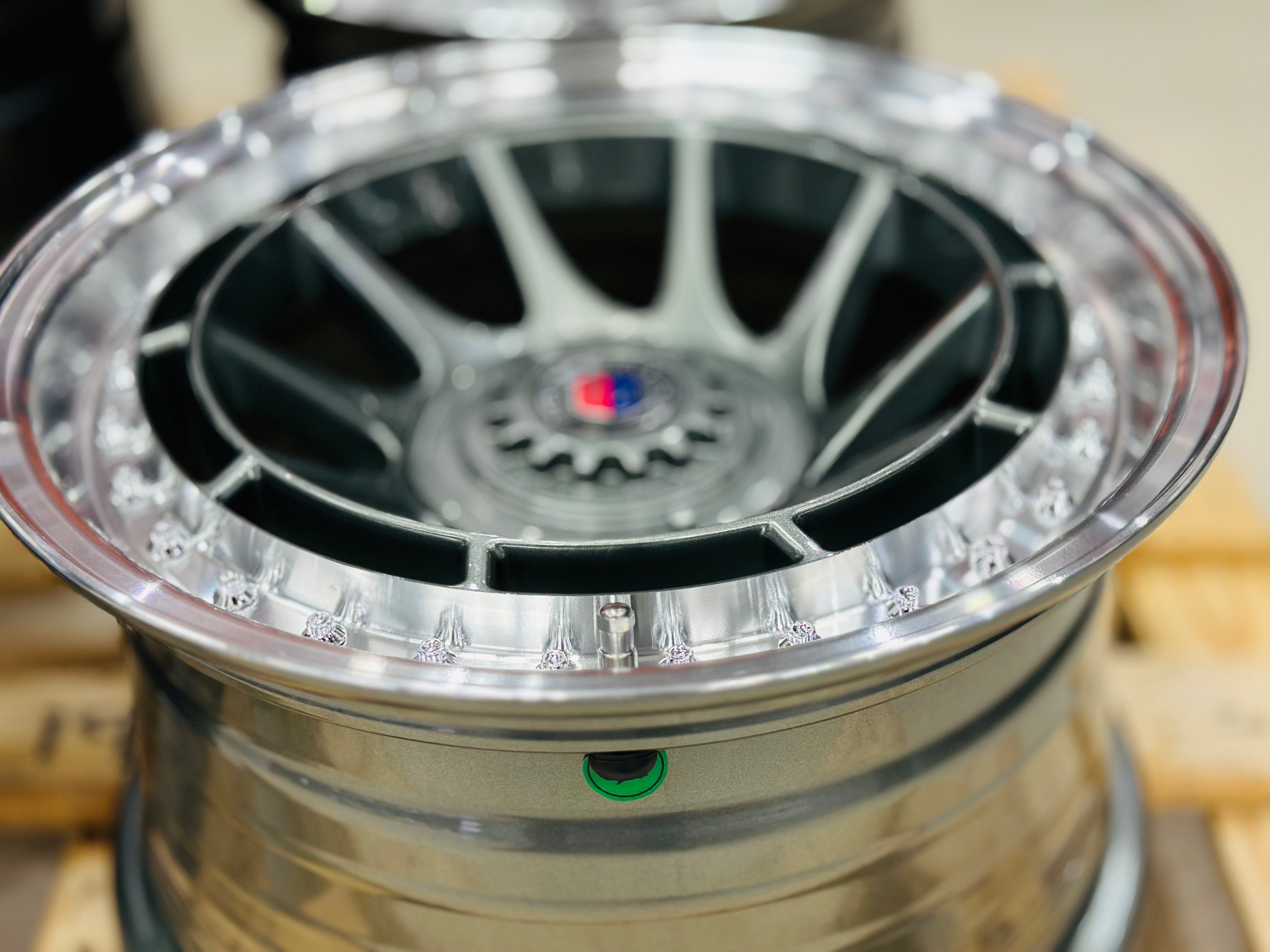15” AS-7574 GUNMETAL 4/100 4/108 wheels