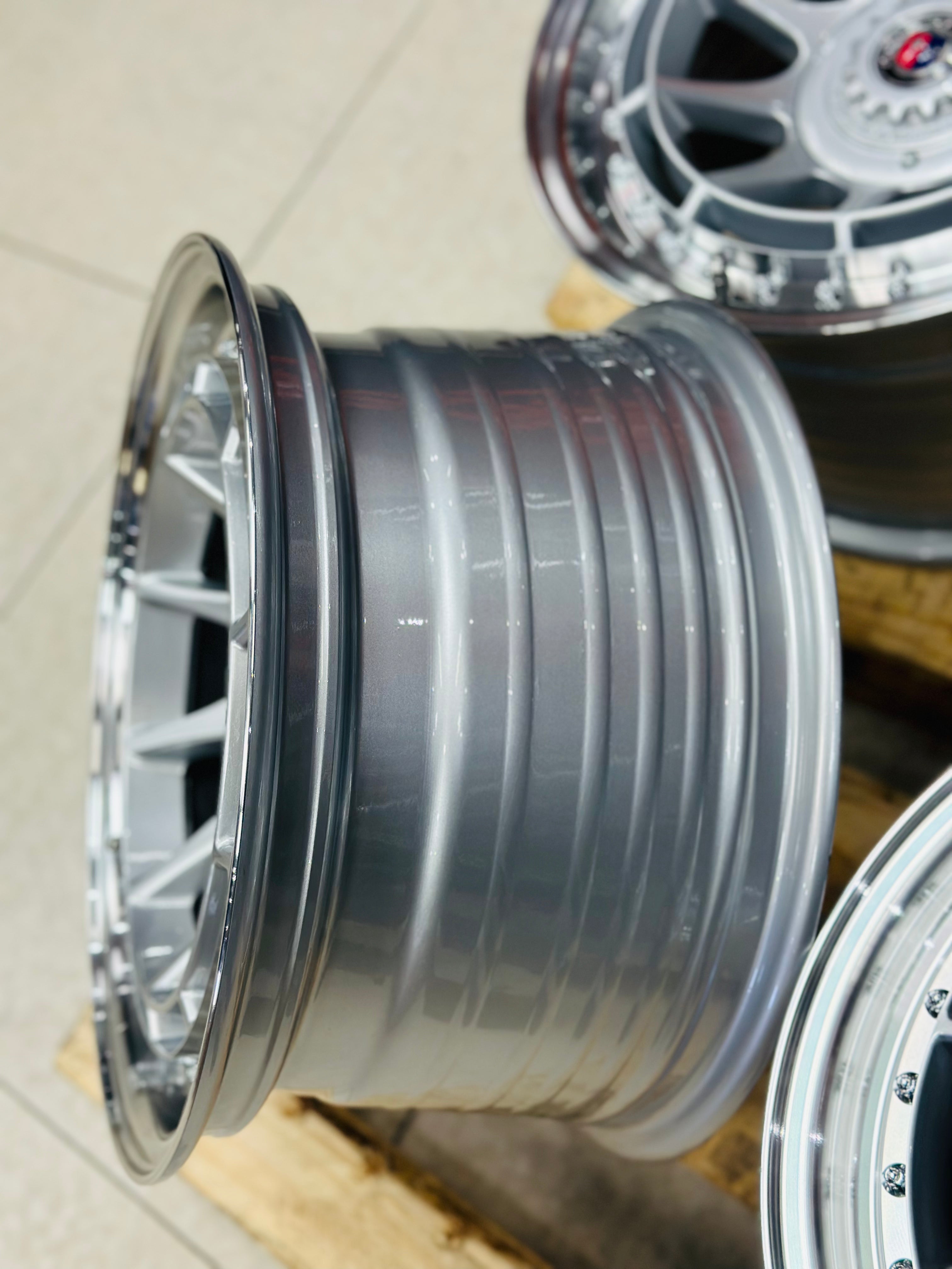 15” AS-7573 SILVER  4/100 4/108 wheels