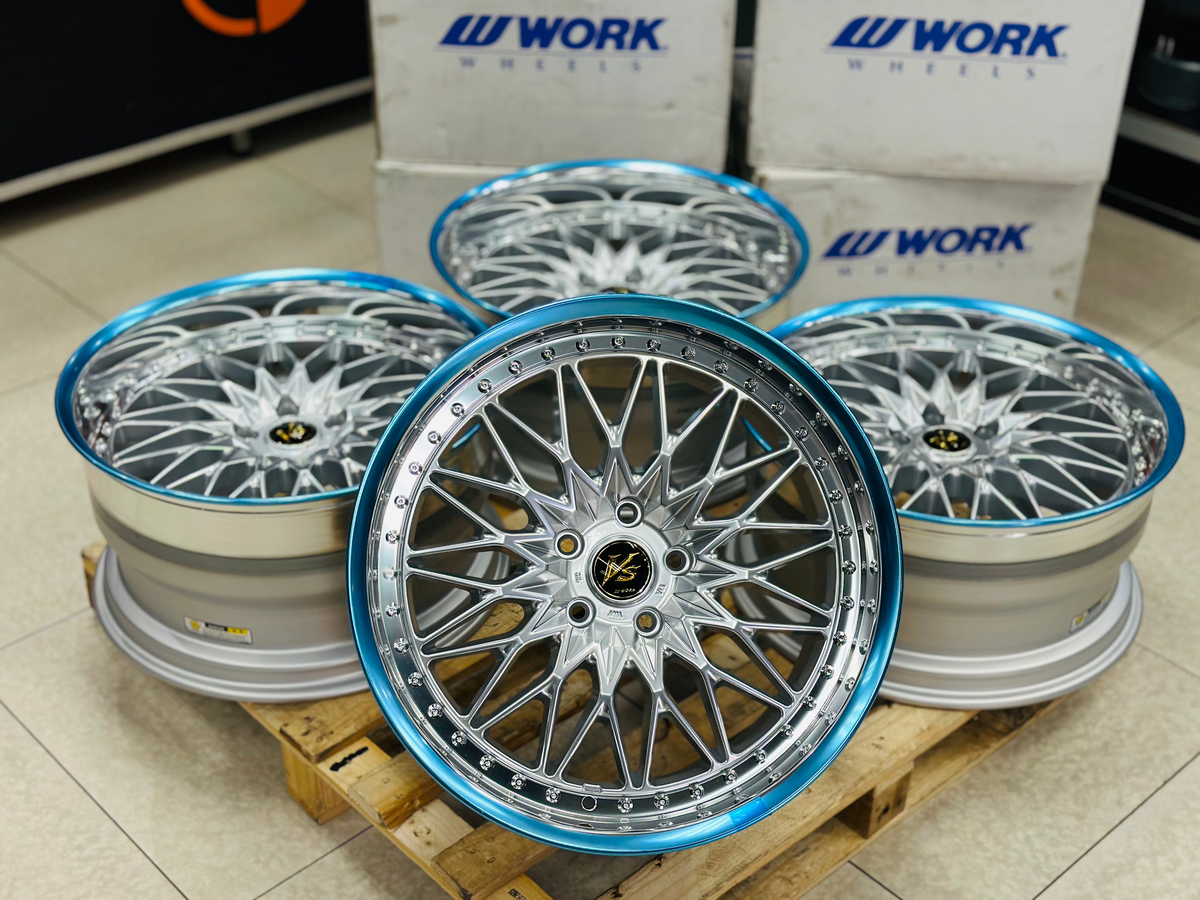 Split Rim 20 20” WORK VSXV 3pce split wheels 5/120 – Autostyling Klerksdorp