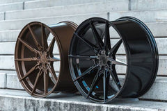 21” AS-5010 5x112 9j PCD gloss black wheels perfect for TIGUAN