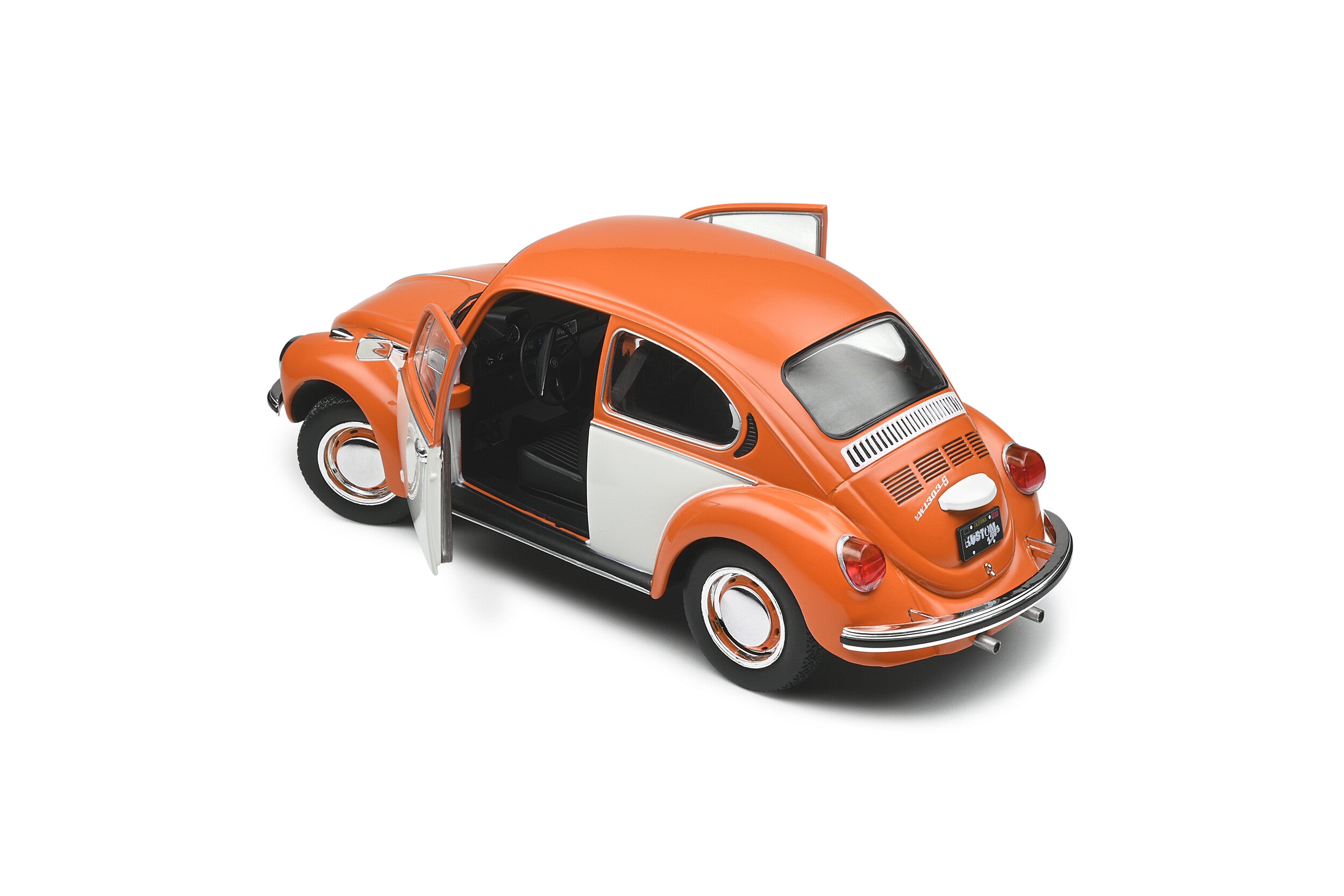 SOLIDO 1:18 SCALE MODEL CAR VW BEETLE SPORT 1303 1974