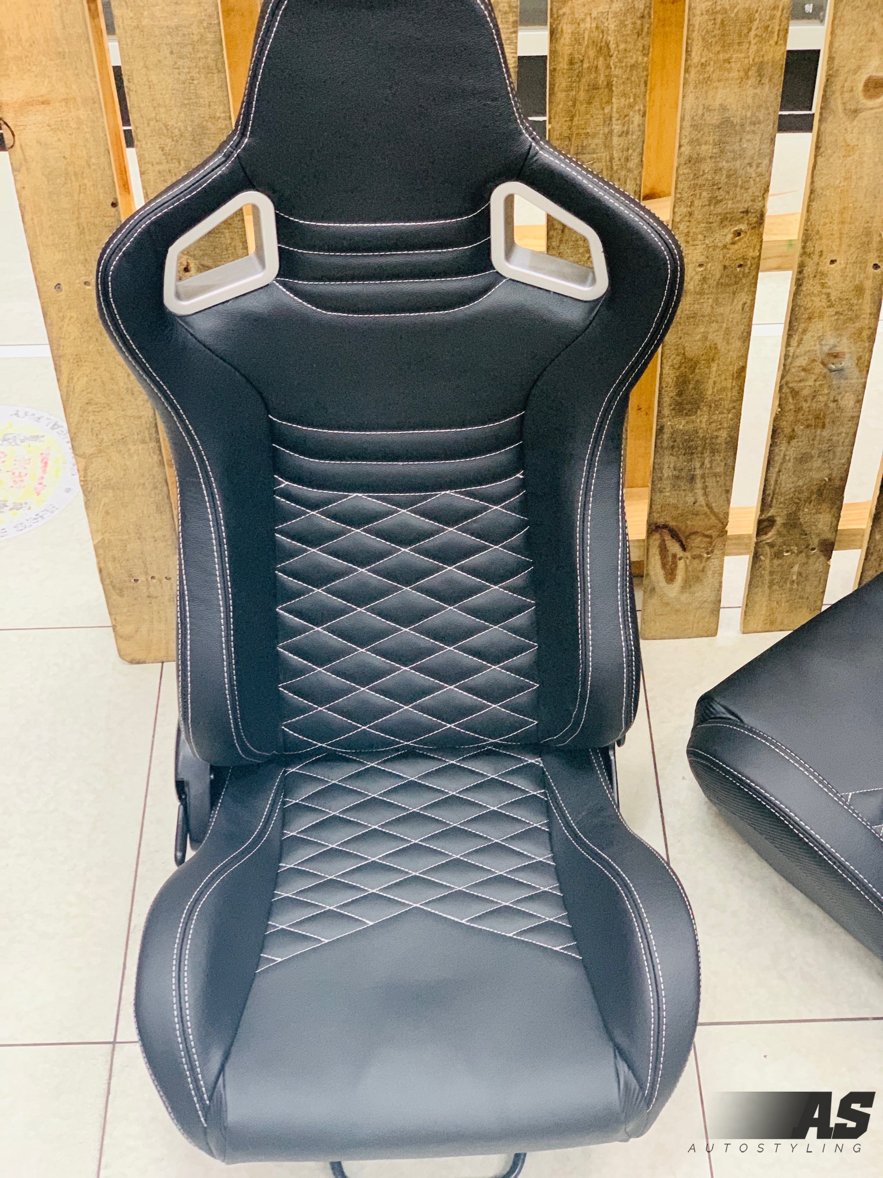 AS WINGBACK SEATS (C) GENUINE LEATHER