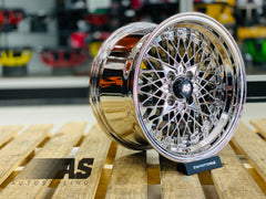 15” AS-SR 4/100 SILVER CHROME
