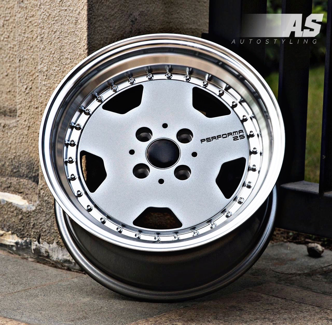 15” AS- PERFORMA M/ BLOCK 4/100 WHEELS