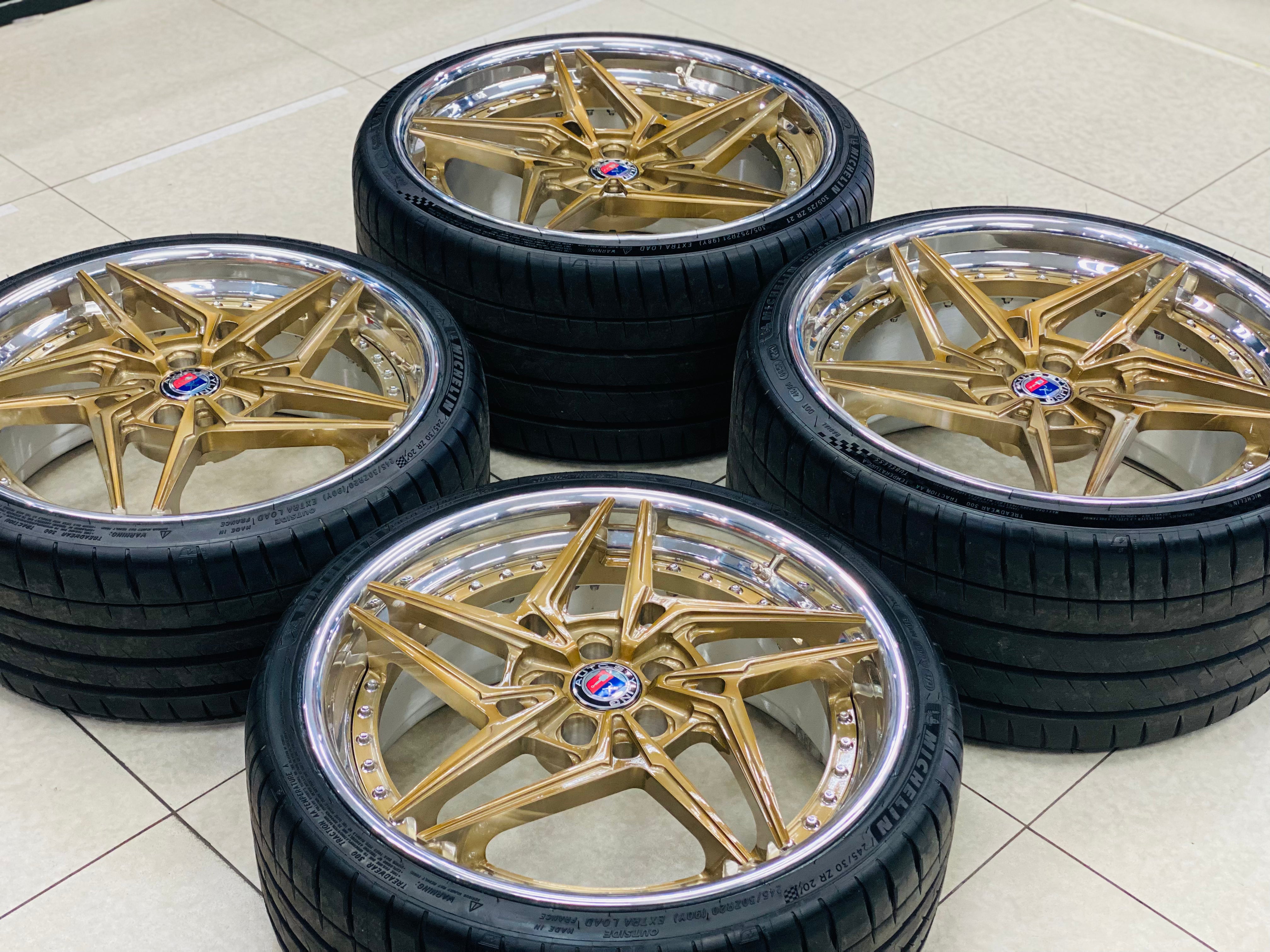 20”/21” AS-FORGED 2pce split wheels 5/112