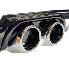 UNIVERSAL 4 PIPE STICK ON REAR DIFFUSER