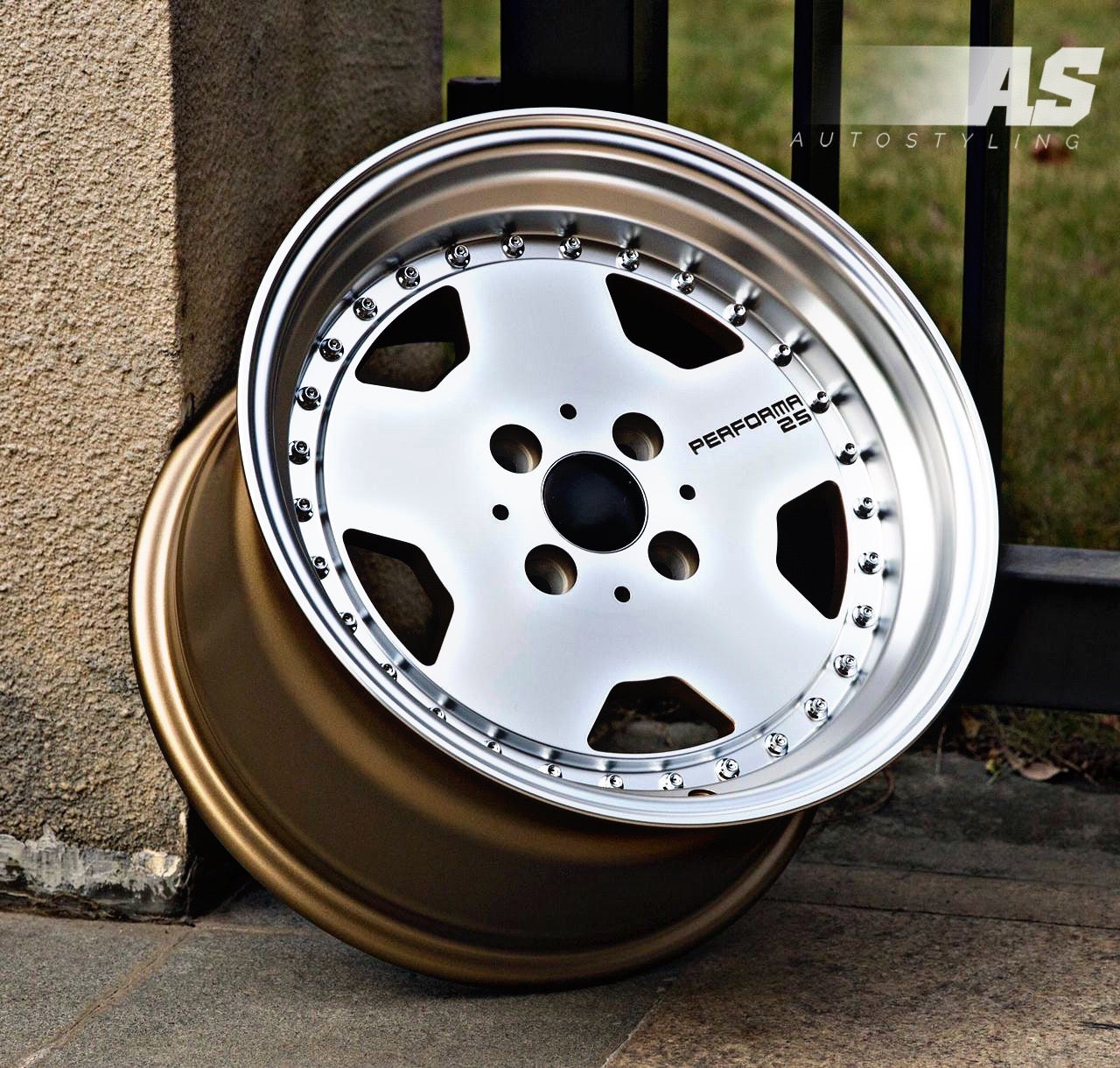 15” AS- PERFORMA M/ BLOCK 4/100 WHEELS