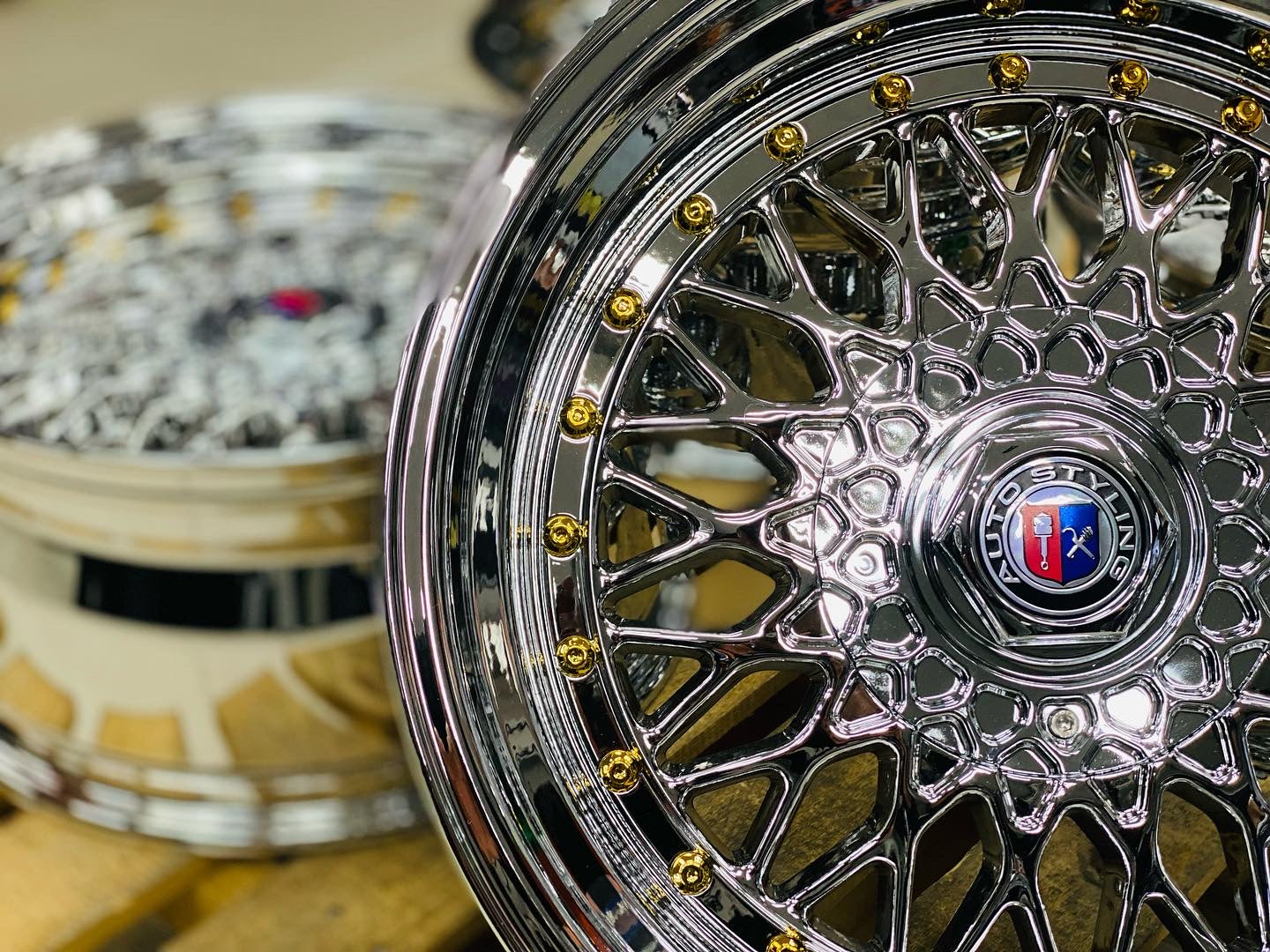 17 Inch Rims Mesh 17” AS® Mesh chrome 4x100 & 5x100 8.5j – Autostyling Klerksdorp