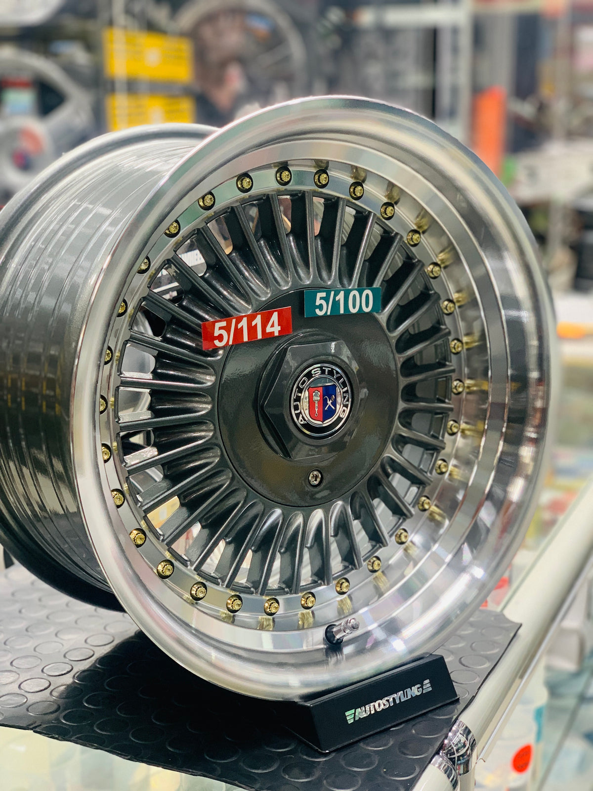 15” AS- EMITZ 5x100 & 5x114 gunmetal wheels – Autostyling Klerksdorp