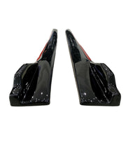 Universal Side Skirt with Red Accent - Autostyling Klerksdorp