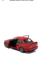 SOLIDO 1:18 SCALE MODEL CAR BMW E30 M3