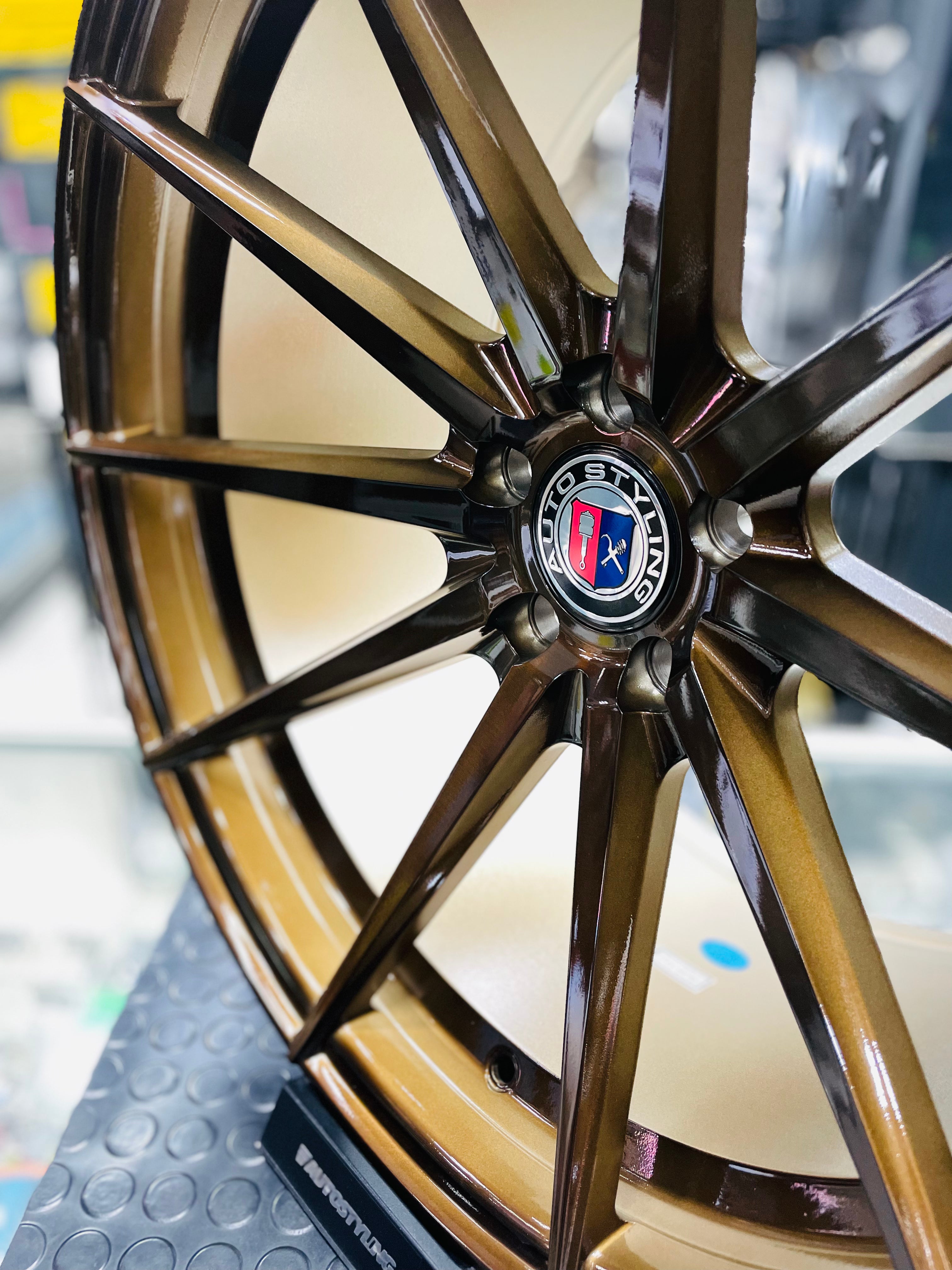 20” AS-5010 5x112 PCD Bronze wheels