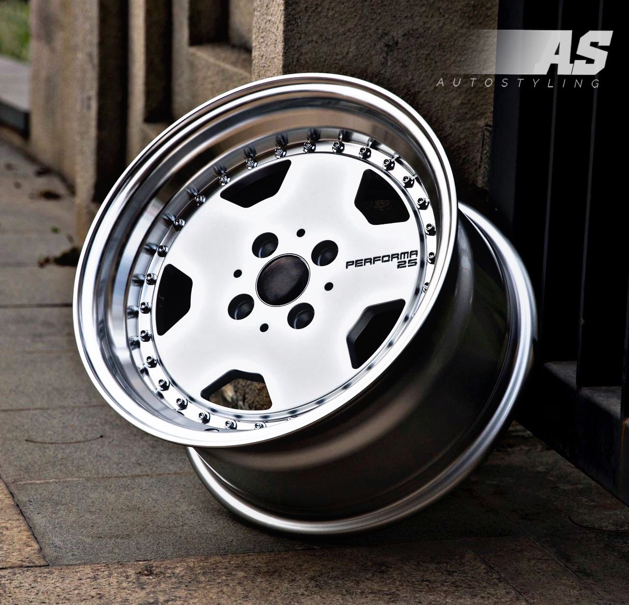 15” AS- PERFORMA M/ BLOCK 4/100 WHEELS