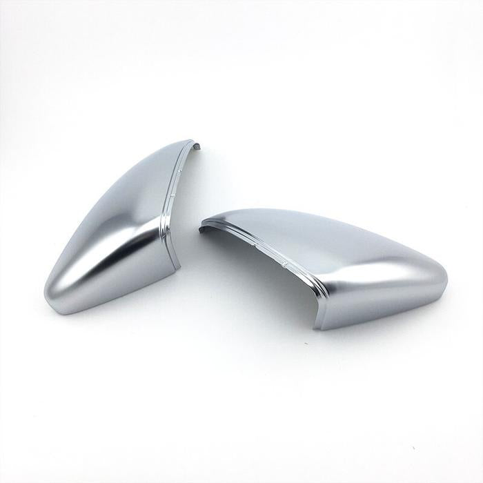 VW GOLF MK 7 RLINE MIRROR COVERS SATIN SILVER