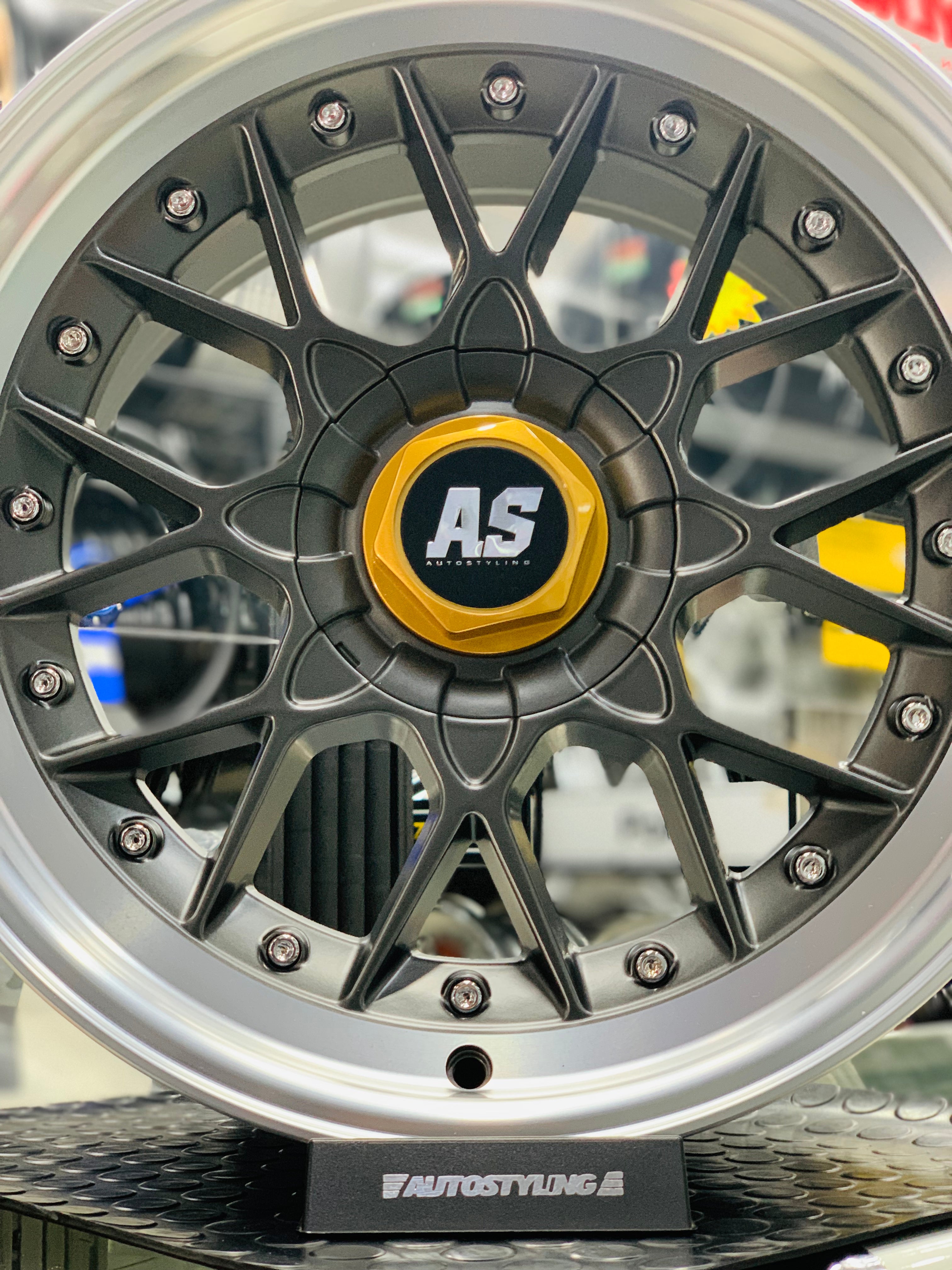 17” AS BBS 506 4/100 & 5/100 matt grey wheels