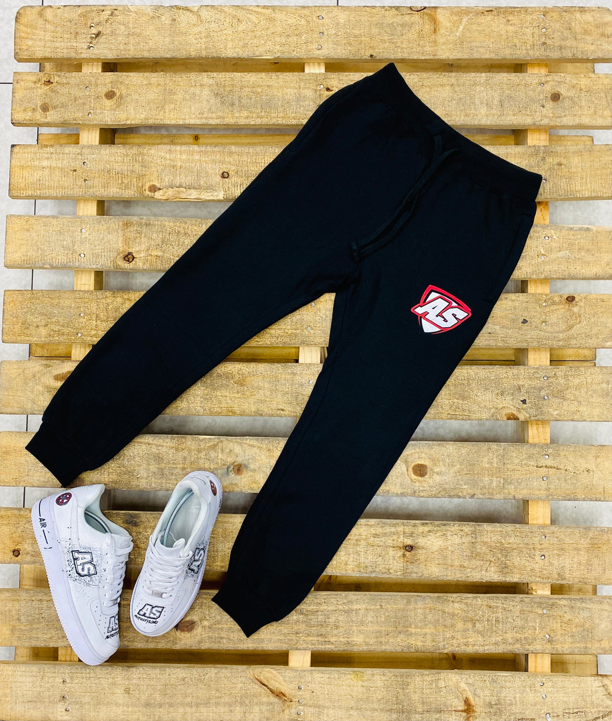 AUTOSTYLING SUPER SWEAT PANTS BLACK