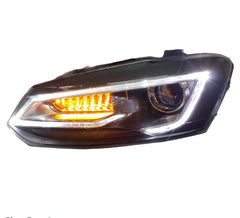 VW POLO 6 TUBE LED HEADLIGHT