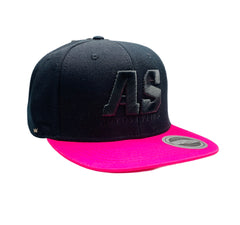 AUTOSTYLING SNAPBACK CAP BLACK AND PINK